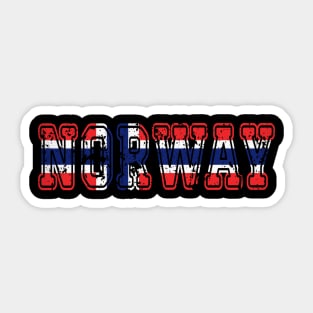 Norway vintage Sticker